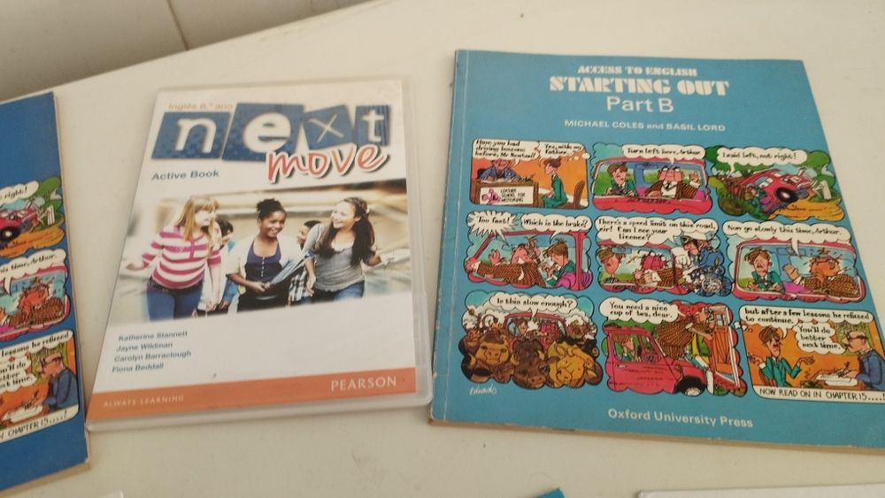 Livros para Aprender inglês Cambridge e Oxford books o conjunto