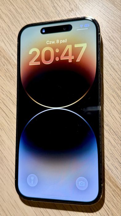 iPhone 14 Pro 128 GB Gold | 78% bateria | Idealny stan | Komplet