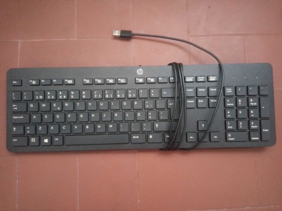 1 TECLADO HP - Muito Bom Estado