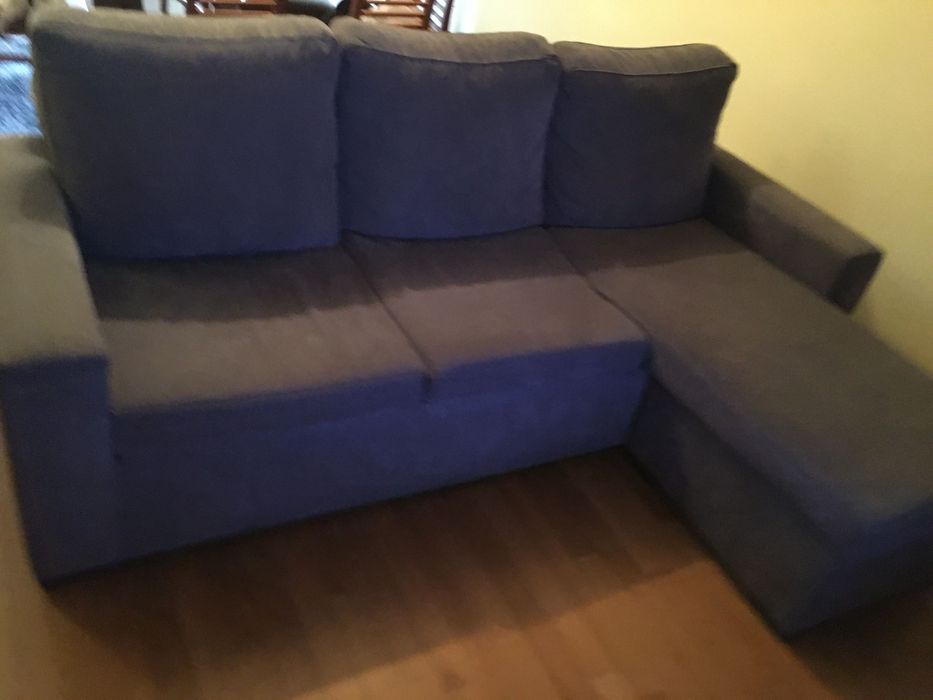 Sofa 2 lugares + chaise amovível