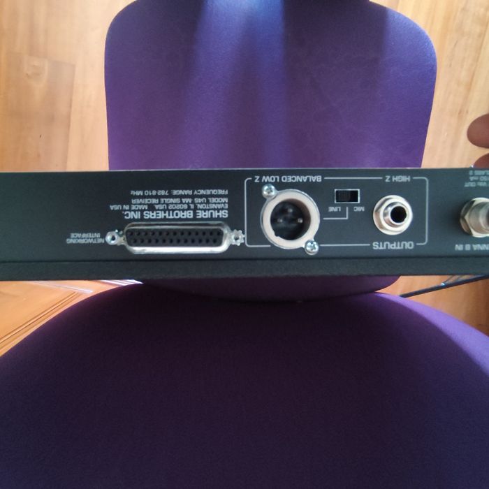 Microfone Shure SM 58 sem fio