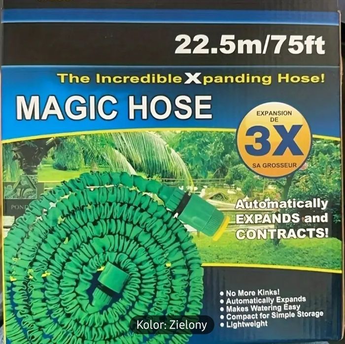 Wąż ogrodowy + pistolet  Okazja!!!