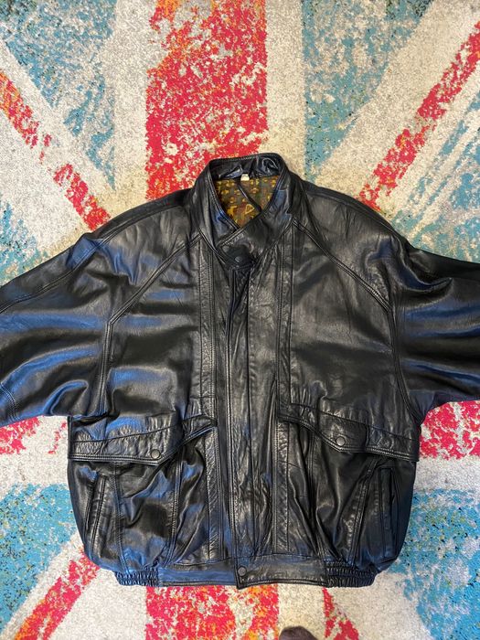 vintage leather jacket - купить мужскую верхнюю одежду - Цена на