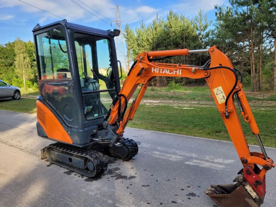 Hitachi ZX14-3 Minikoparka Hitachi ZX 14-3, Kubota KX 41-3S