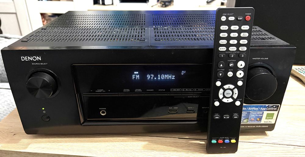 Denon AVR-X3000 amplituner wielokanałowy