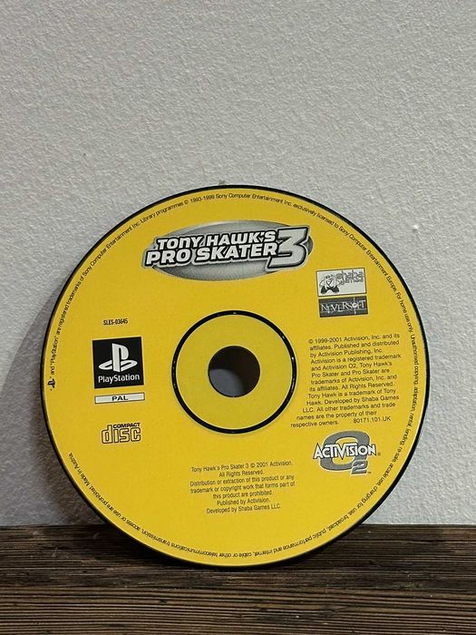 Tony Hawk's Pro Skater 3 PS1 PSX Playstation 1