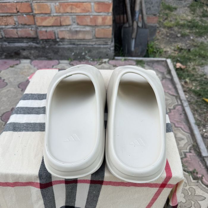 Тапочки, шлепанцы Adidas Yeezy Slide Beige, 47-48 размер, Оригинал, Тапки Сланцы Шльопанці