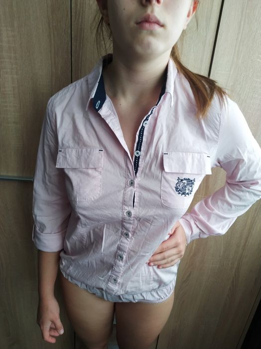 Сорочка-боді Рубашка-боди блузка-боди