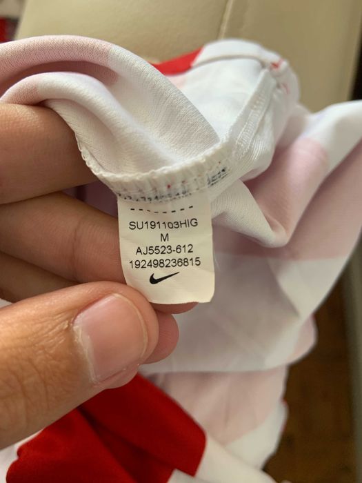 Atletico Madrid 2019/2020 Home Football Shirt Nike Jersey Size M