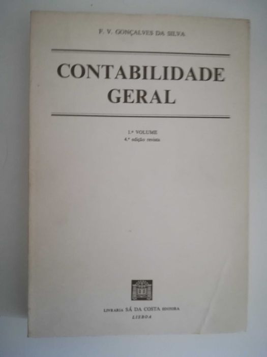 F. V. Gonçalves da Silva – Contabilidade Geral  - 2 vol