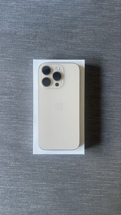 Iphone 16 pro desert titanium 256gb 94% stan idealny