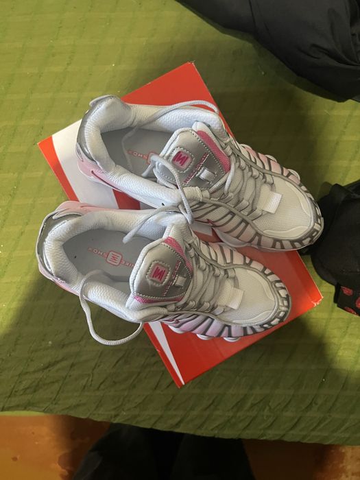 Кросівки  Nike Shox TL Metallic Platinum Pink Foam ,40 розмір