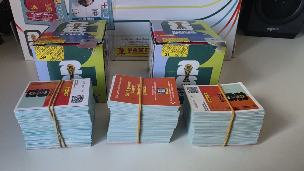 Caderneta Completa Panini Mundial 2026 + Extras