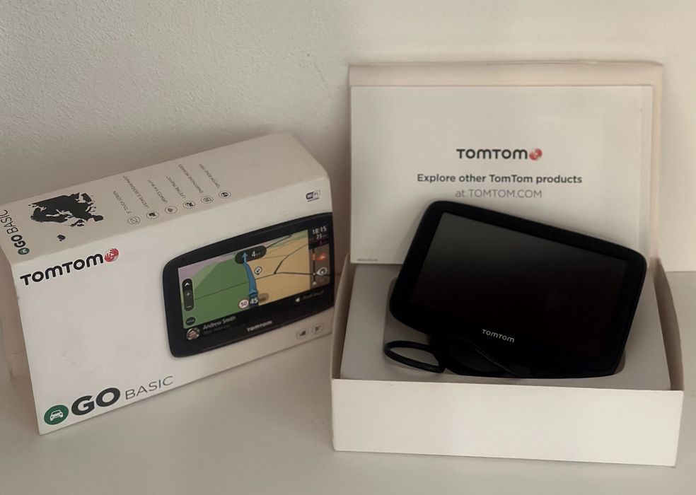 TomTom GO Basic GPS Europa Completo | Caixa Original | Excelente Estado