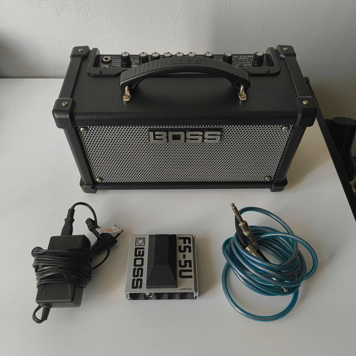 Boss Dual Cube LX + footswitch+kabel, wzmacniacz gitarowy