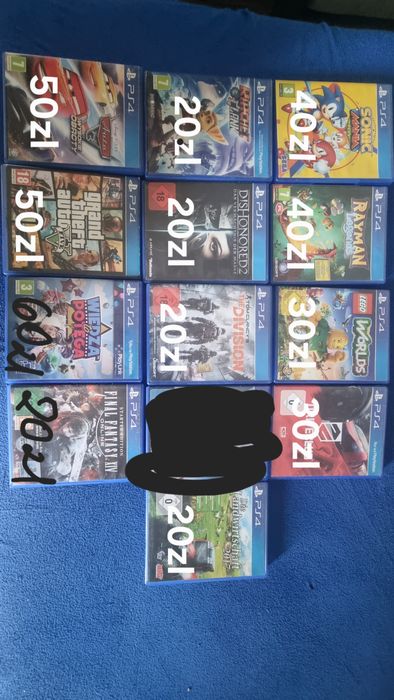 Zestaw gier na ps4