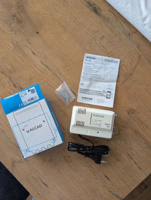 Nowy Zasilacz Antenowy Alcad AL-105 12V 100mA | Fabryczny stan
