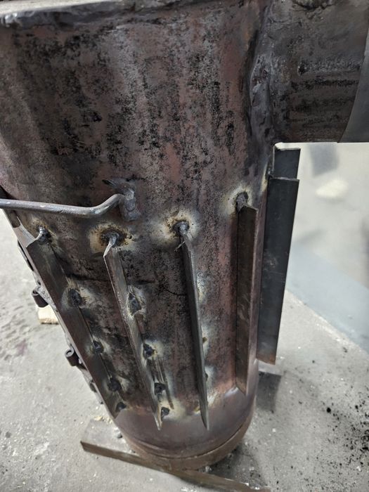 Піч буржуйка з балону