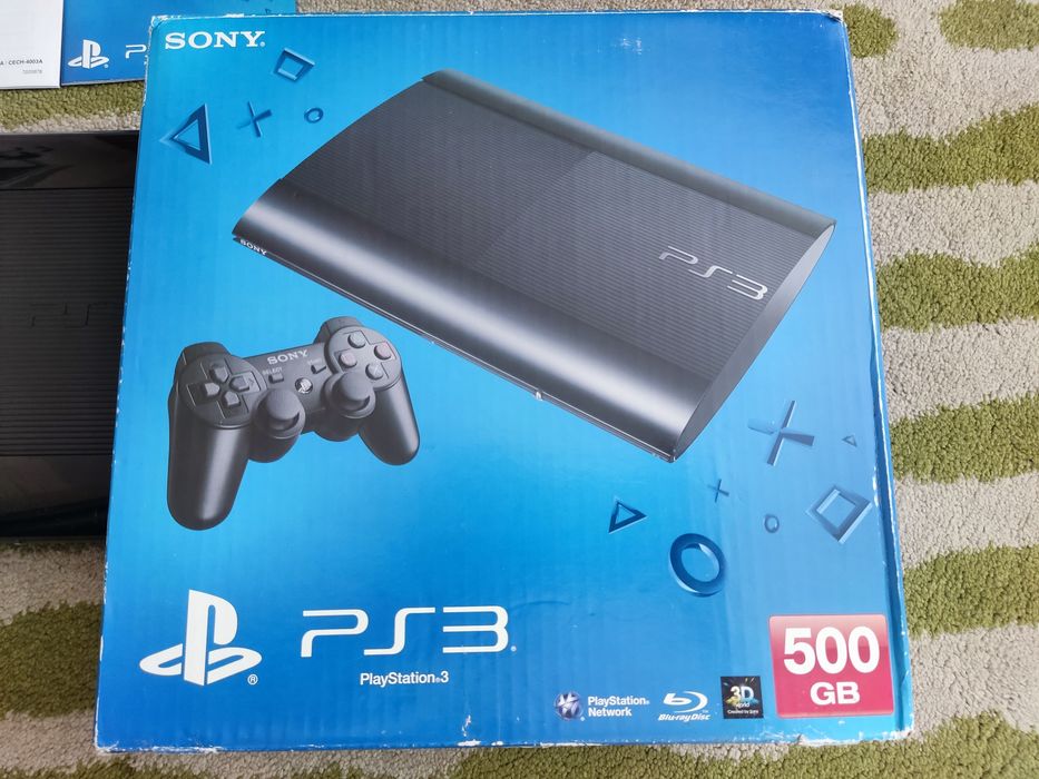 Playstation 3 super slim CIB 500GB cech-4003c