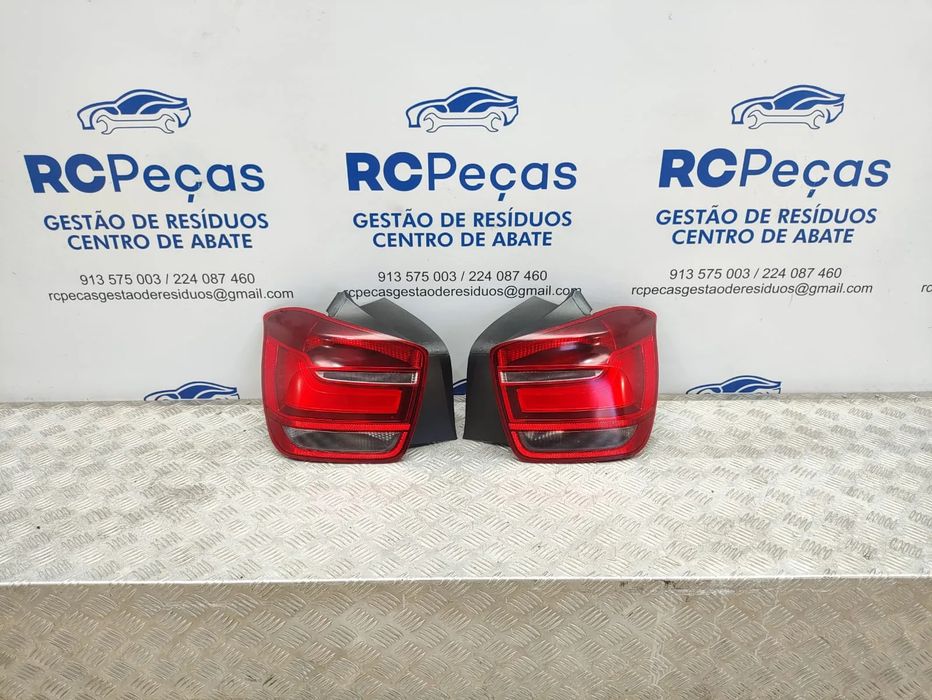 Farolins Tras Traseiros Esquerdo Direito Original LED BMW Serie 1 F20