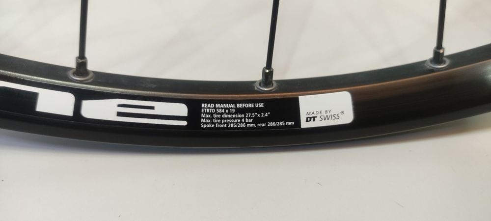 Вілсет DT SWISS M1900 Spline 27.5"; колеса вилсет