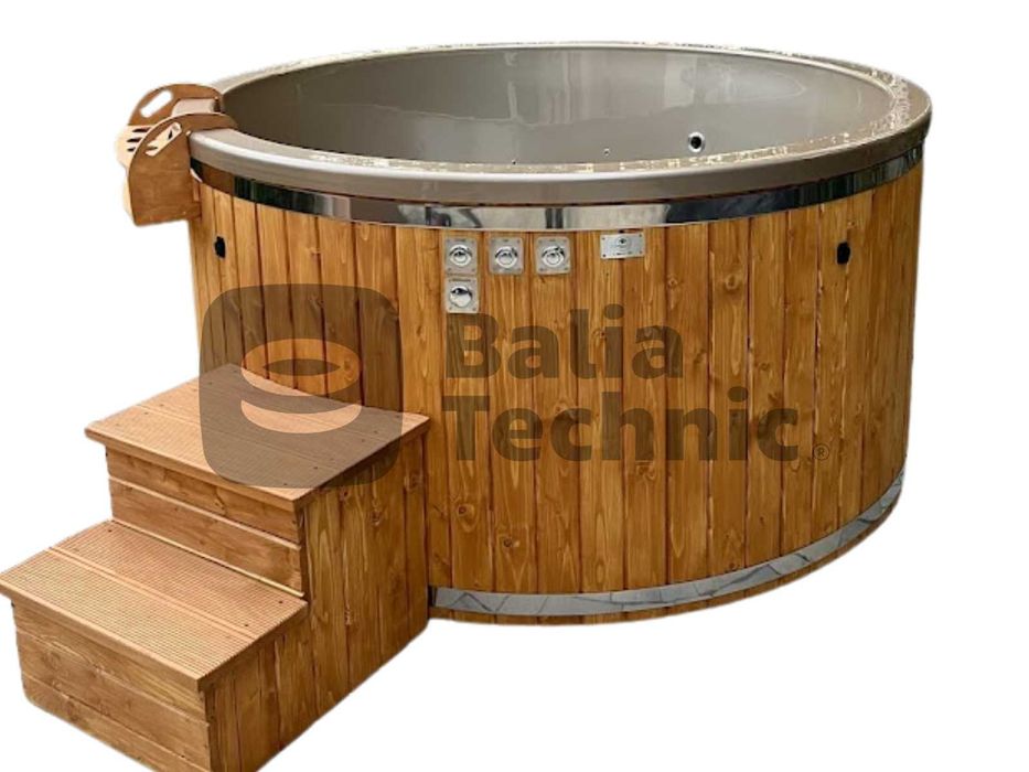 Wkład akrylowy do balii ogrodowej, bani jacuzzi akryl