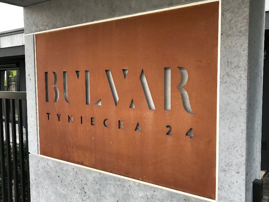 Panele ścienne i elewacyjne z zardzewiałej blachy COR-TEN kortenowska