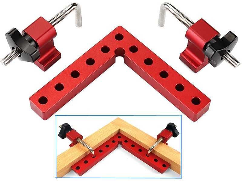 Уголок для фіксації алюмінієвий 140х140мм