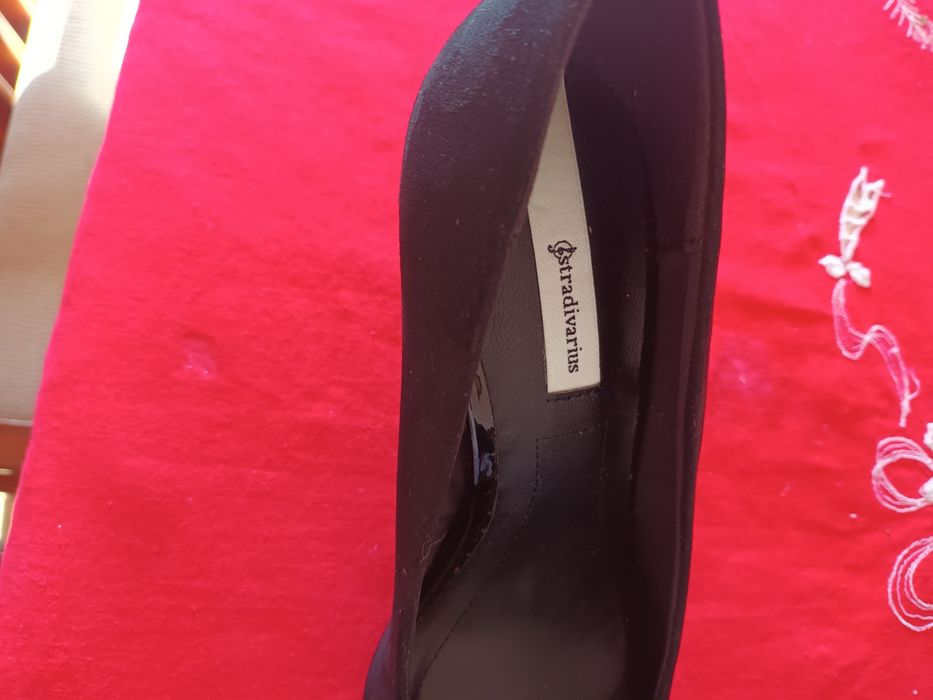 Sapato preto Sra. Salto