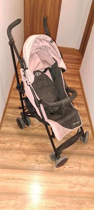 Wózek spacerowy KinderKraft Siesta różowy używany