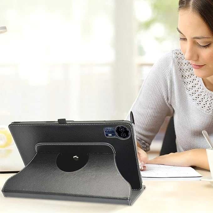 Etui TECLAST T65 Max 13 Case Obrotowe 360 Stand Czarny