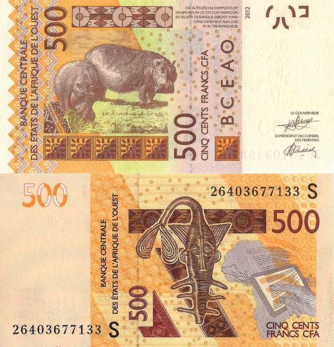 Guiné Bissau, 500 Francos, 2026, nunca circulado