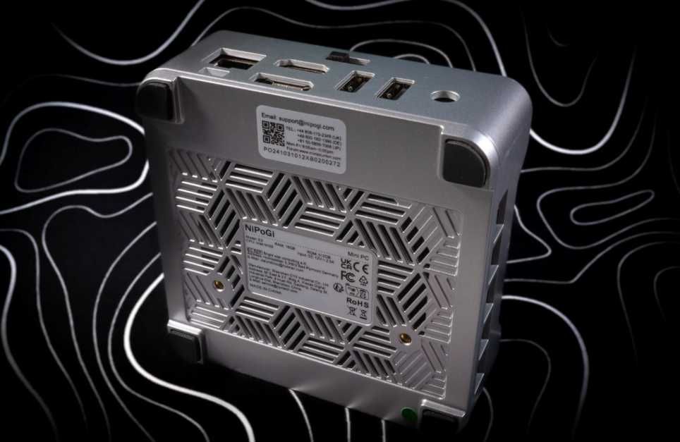 Компактний міні компьютер Mini PC NiPoGi Essenx E2 (CMNE2000SEU1650)