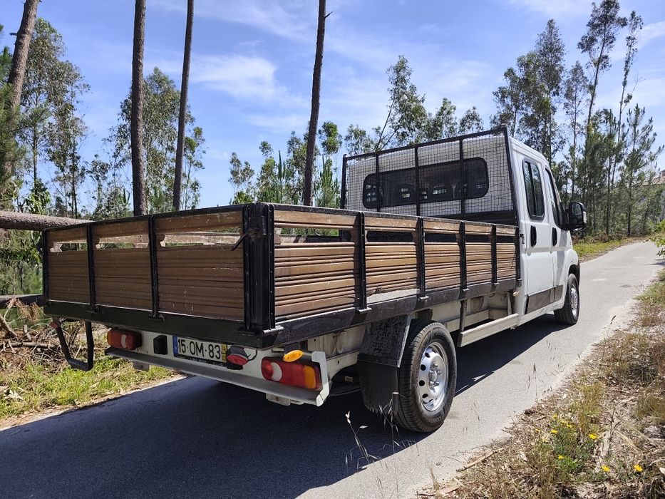 Fiat Ducato cabine dupla caixa aberta 2.0JTD de  7 lugares
