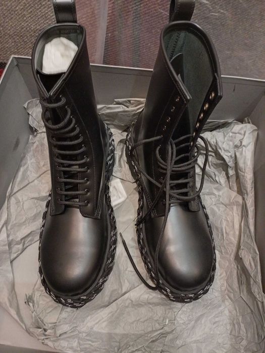 Balenciaga, мужские ботинки, combat boots