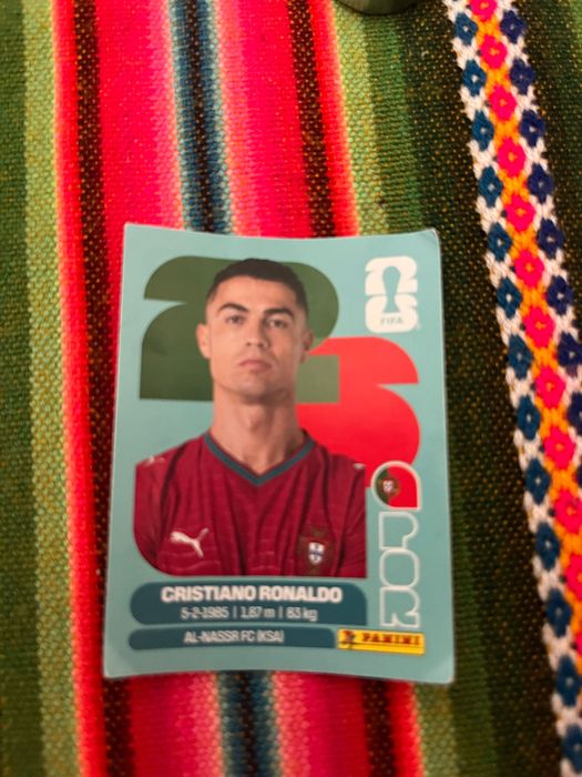 Cromo Cristiano Ronaldo