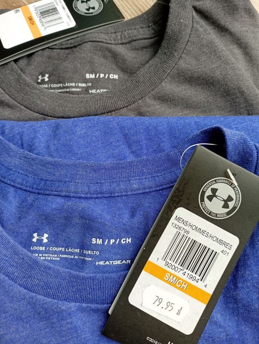 Koszulki / 2 szt/ t- shirt/ sportowe UNDER ARMOUR rozm. S