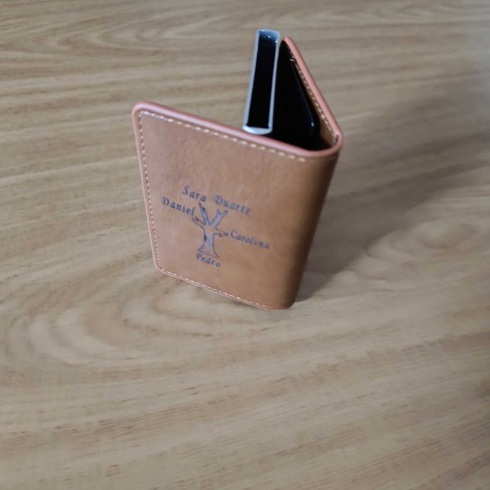Porta cartões personalizado