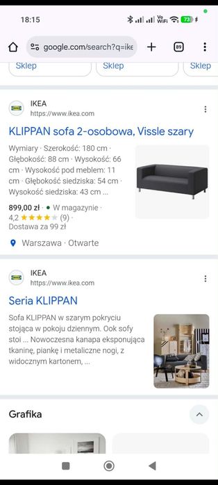 Oddam kanapę sofe