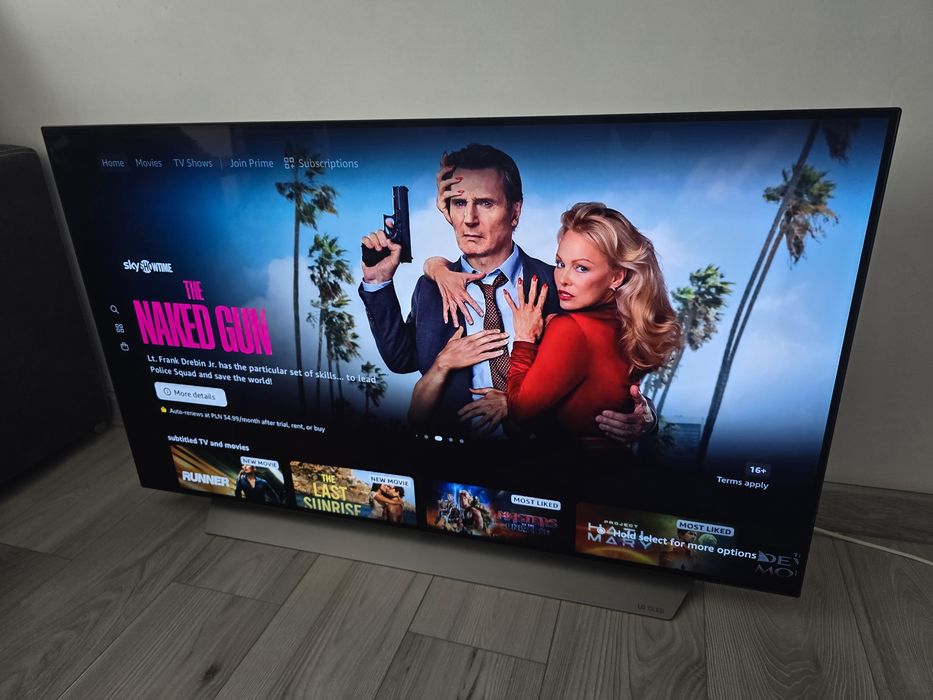 LG 48" OLED 120Hz α9 Gen4 AI SmartTV 4K UHD WebOS HDR 10 OLED Motion Pro Tanio!
