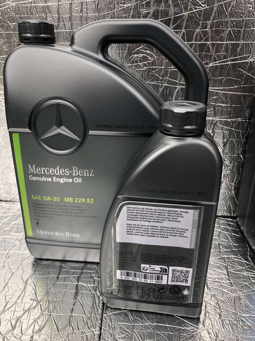 Масло mercedes 5w40 5w30/Mercedes 5w40 5л -2065/Mercedes 229.51 -2089