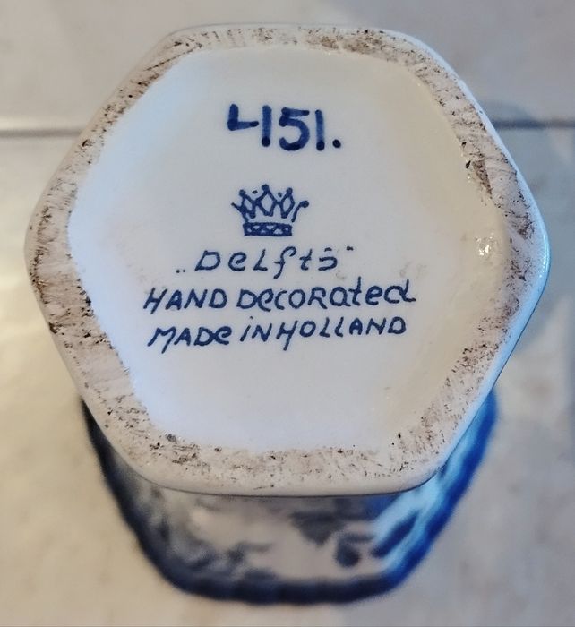 Jarra porcelana Delft