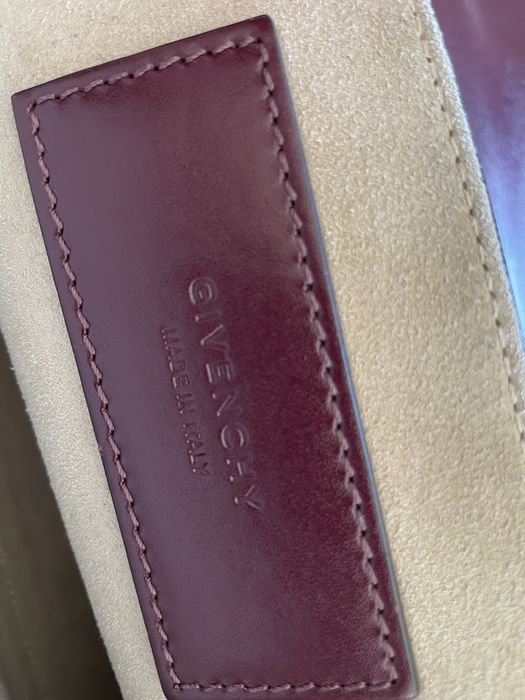 Givenchy GV3 burgundy/bordeaux bolsa
