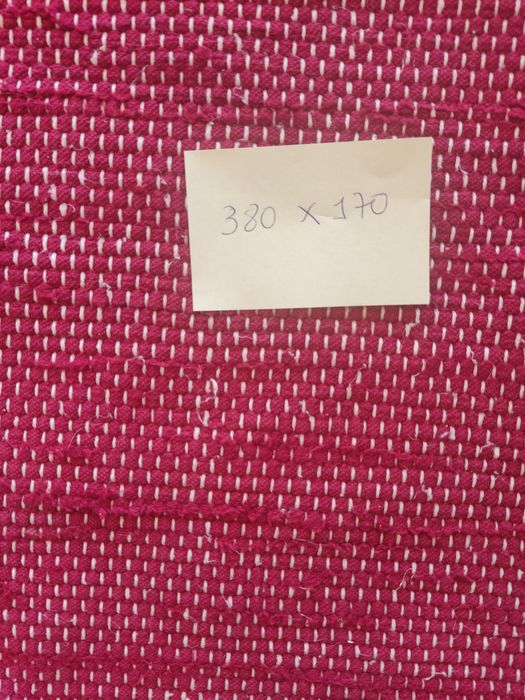 Carpete algodão feita em tear