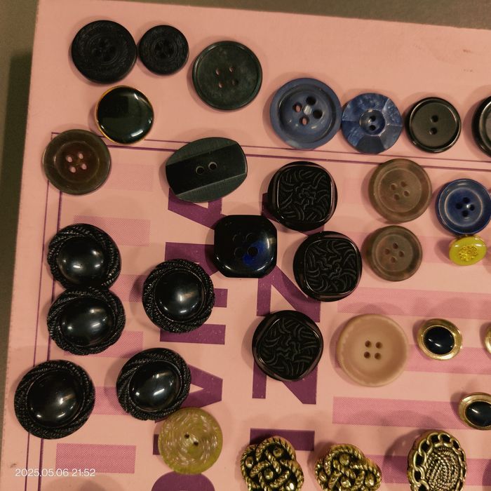 Botões e linhas originais