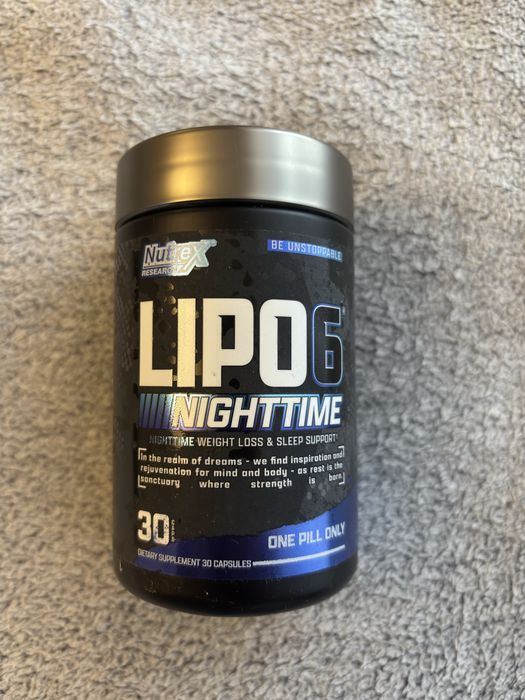 Nutrex Research LIPO-6 Nighttime. Spalacz tluszczu