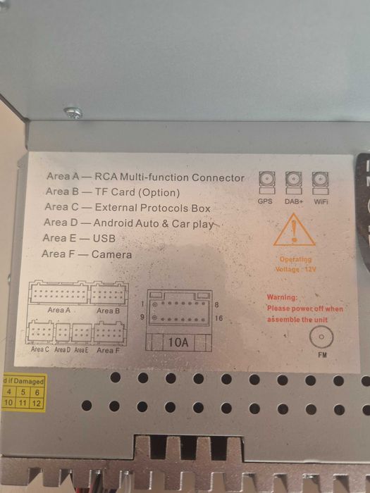 Autorádio Android IDM Technologie CAR8PIN2DT