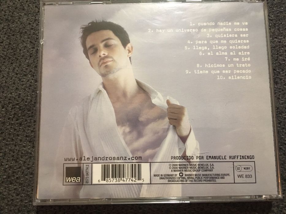 Vendo 2 CDs do Alejandro Sanz