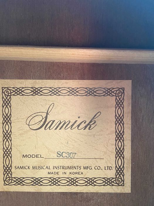 Guitarra Clássica Samick SC307