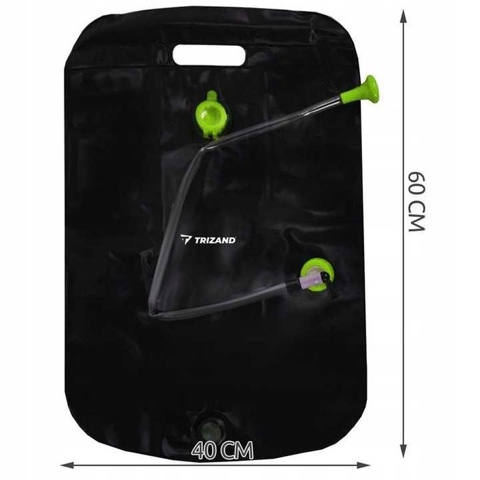 Prysznic Turystyczny Podgrzewany Solarny Kempingowy Biwakowy Polowy 20